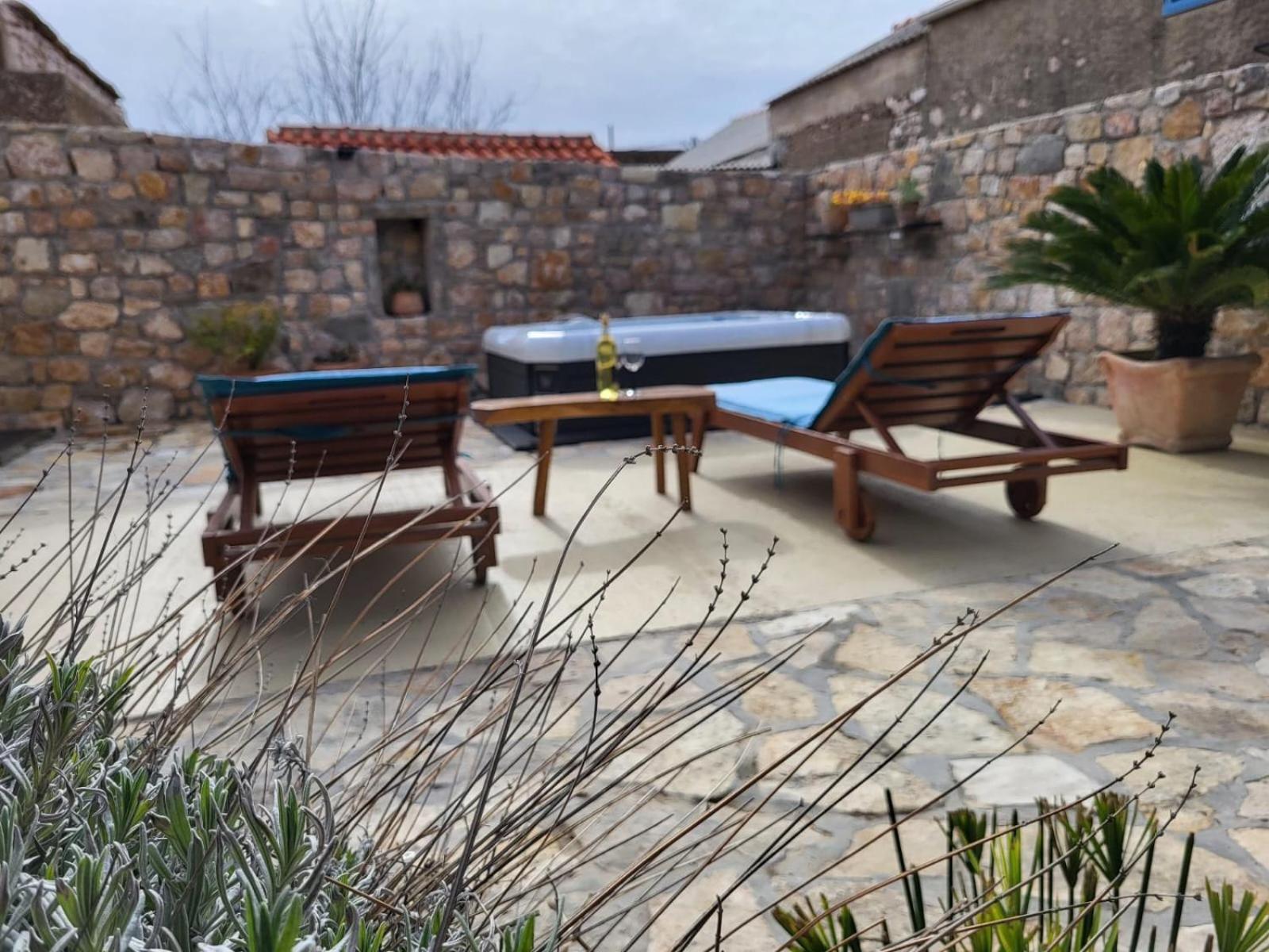 Stone House Knezevic Vila Vinjerac Exterior foto